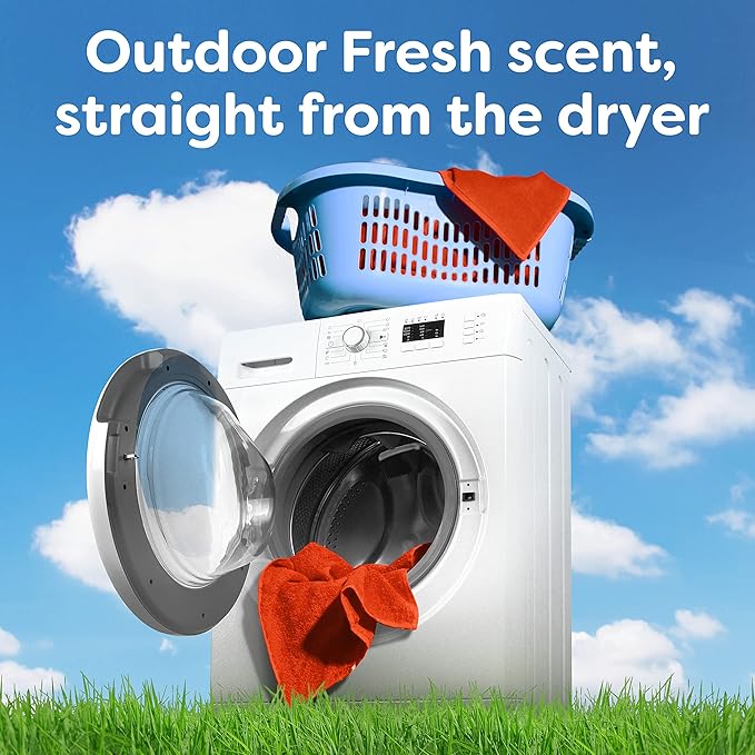 Bounce Fabric Softener Sheets, Outdoor Fresh Scent, 240 Count