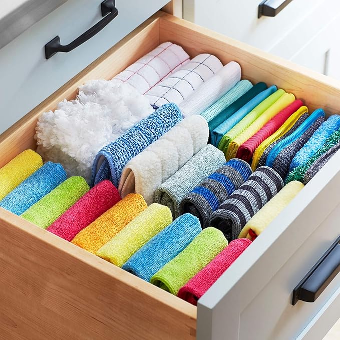 E-Cloth Stainless Steel Cleaning Cloth, Microfiber Stainless Steel Cleaner for a Spotless Shine Home Appliances, Oven, Stove and Refrigerators, Washable and Reusable, 100 Wash Promise