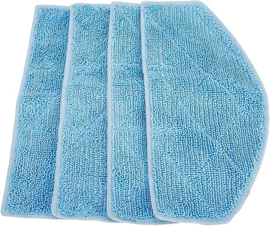 Mop Cloth Pads For Tikom G8000 Pro for Honiture G20 Vacuum Cleaner, Dry And Wet Usage Mop Cloths Pad Floor Cleaning Replacement Accessories(4pcs)