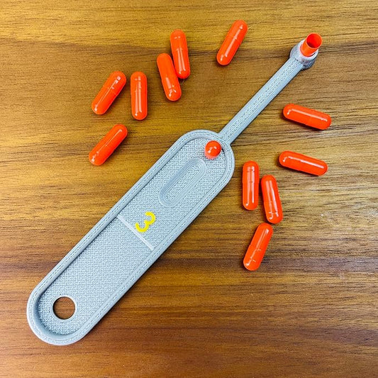 Single Capsule Scoop - Size 5 - A Tool for Weighing and Filling Capsules (Filling Tool for Empty Pill Capsules Filler, Capsules Size # 000 00 0 1 2 3 4 5 (5 Capsule Size), Various