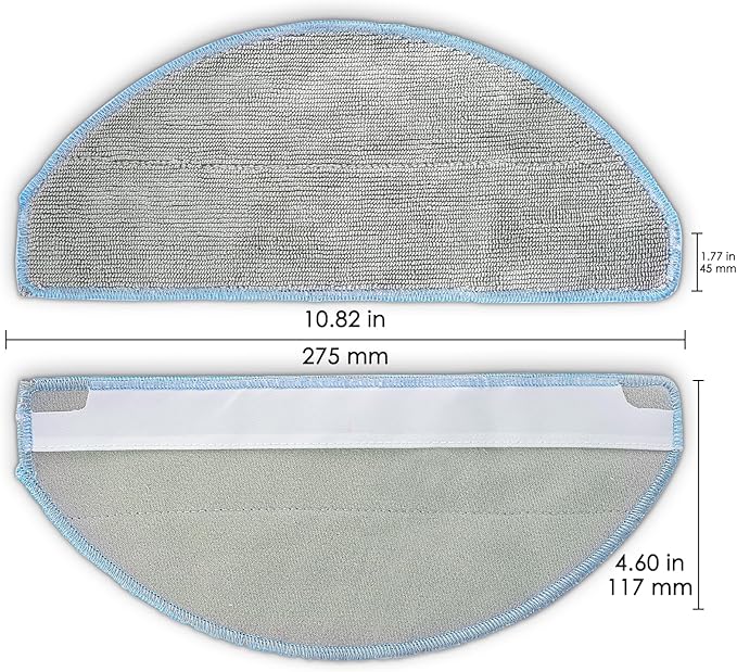 (3 Pack) Roomba 104 Q052020 Q0120 Y0140 Mop Pads for iRobot Vacuum 2 Essential Robot, Robot Vacuum and Mop Combo, Roomba 104, Roomba 105 Combo Robot Vacuum, Y0110, Q011, Mop Cloths