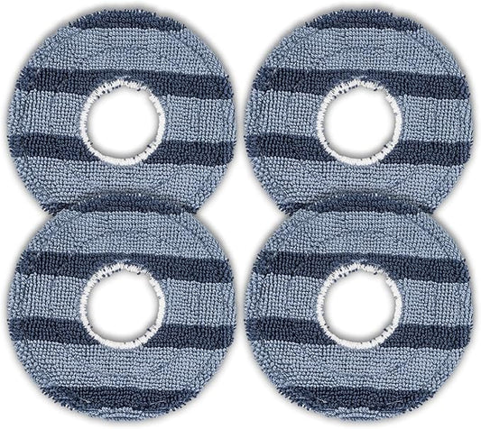 (4 Pack) C20 Omni Mop Pads Compatible with Eufy C20 Omni Robot Vacuum Cleaner, Washable Mop Cloth Accessories Kit, Omni C20 Mopping Pad Refill, Replacement Parts