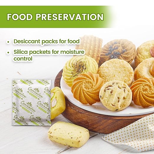 10g Silica Gel Packets (15 Pack) – High-Performance Moisture Absorber for Humidity Control, Storage, Jars, Closets & Containers