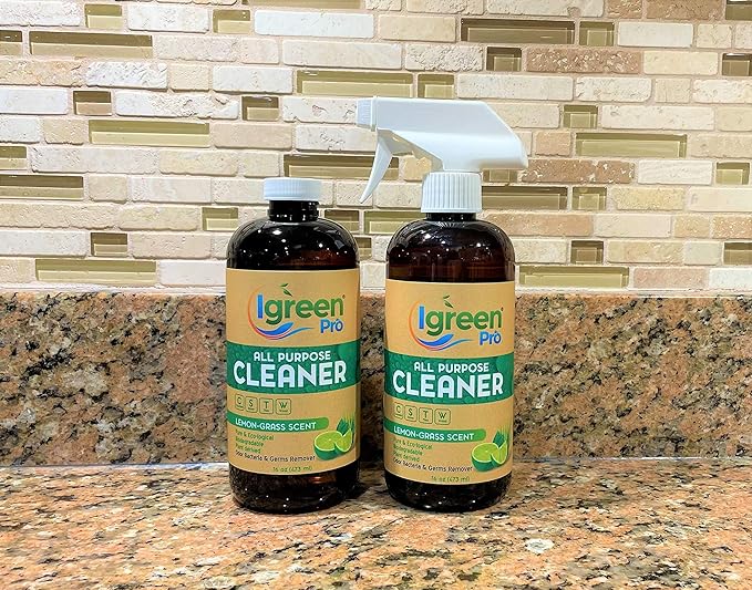 Multi surface cleaner with Lemon And Grass Scent