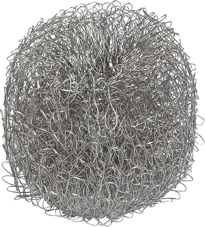Chef Aid Stainless Steel Doughnut Kettle Descaler, Silver
