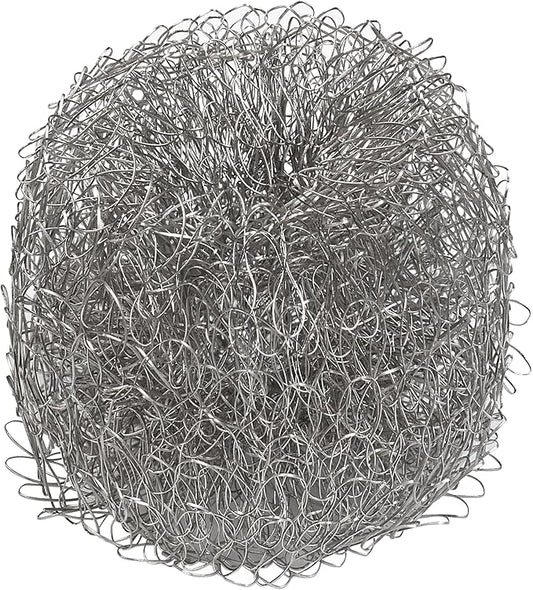 Chef Aid Stainless Steel Doughnut Kettle Descaler, Silver