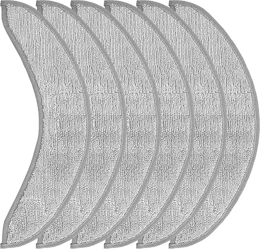 6 Pack Mop Pads Compatible with i-Robot Roomba Combo J7+ J9+ Robot Vacuum Replacement Mopping Pads Accessory Parts
