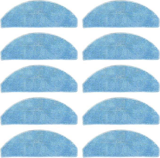 Tikom Replacement Mopping Clothes for G8000 Max and 2025 Year L8000 Pro & L8000 Plus Vacuum Cleaner, 10 Pcs
