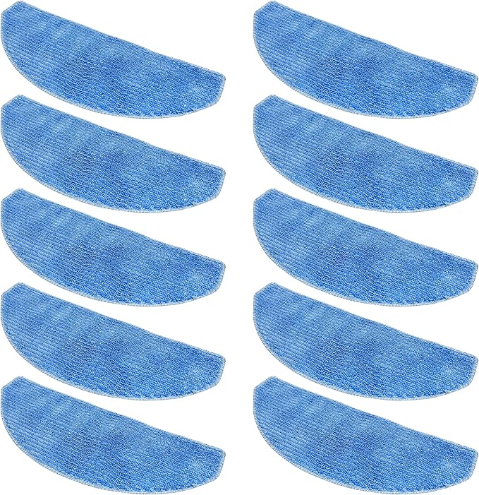 Tikom Replacement Mopping Clothes for G8000 Max and 2025 Year L8000 Pro & L8000 Plus Vacuum Cleaner, 10 Pcs