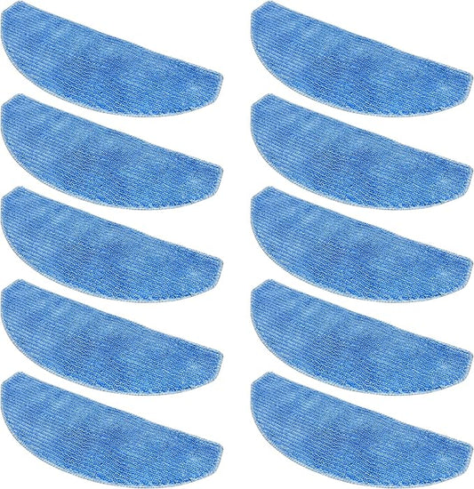 Tikom Replacement Mopping Clothes for G8000 Max and 2025 Year L8000 Pro & L8000 Plus Vacuum Cleaner, 10 Pcs